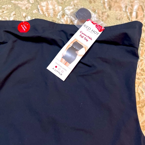 Assets Spanx NWT Black Convertible Full Slip - Picture 3 of 5